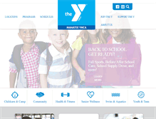 Tablet Screenshot of manateeymca.org